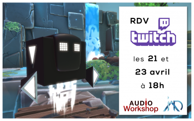 Rendez-vous sur Twitch !