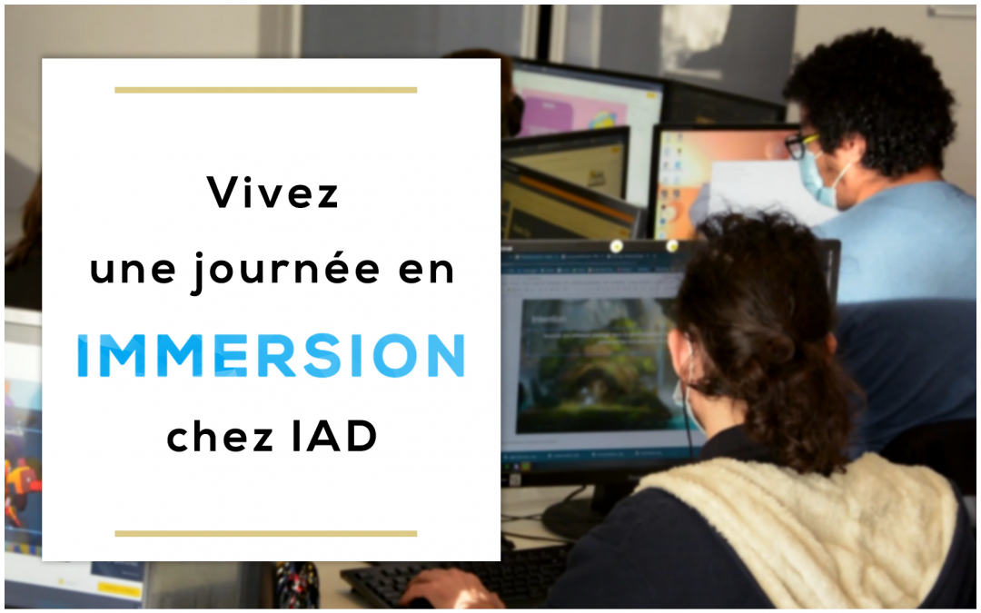 Journée d'immersion IAD-3D