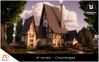 3D Environment – Colombages